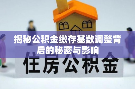 寮步揭秘公积金缴存基数调整背后的秘密与影响