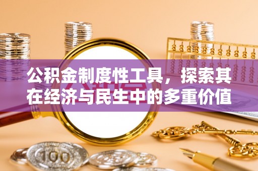 寮步公积金制度性工具，探索其在经济与民生中的多重价值