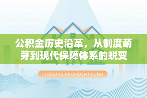 寮步公积金历史沿革，从制度萌芽到现代保障体系的蜕变